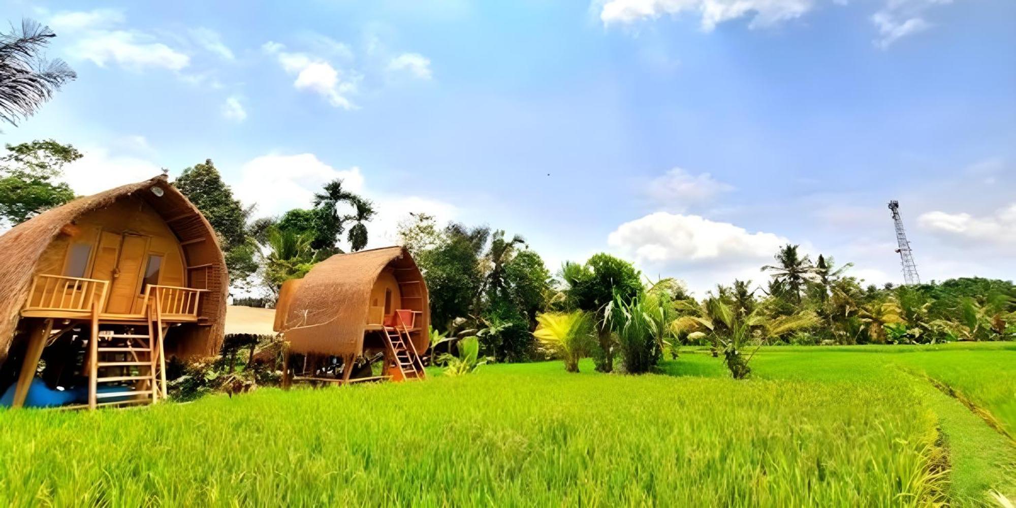 Lumbung Langit Bali House & Hostel Tampaksiring Exterior foto